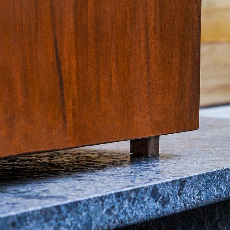Steel Tall Cube Planter || Steel - Image 3